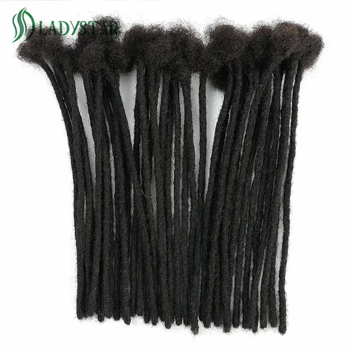 Extensions de dreadlocks de cheveux humains Extensions de cheveux humains réels brésiliens dreadlock