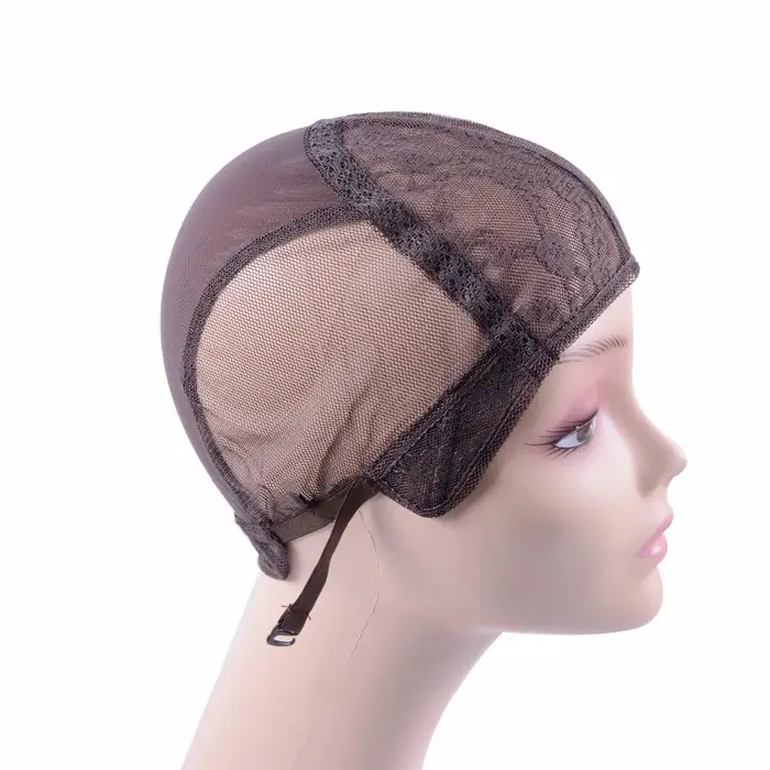 Bonnet de perruque juif brun foncé (petit/moyen/grand) pour la confection de perruques