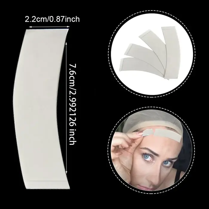 Bande adhésive Double face pour perruque