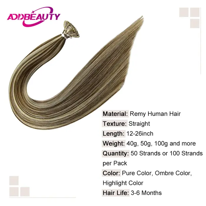 Nouvelles Extensions de cheveux humains Extension