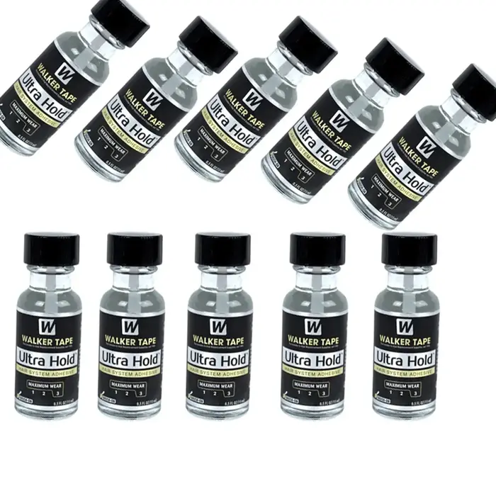 10/15/20pcs15ml colle ultra tenue pour perruques de dentelle dentelle avant perruque colle imperméab