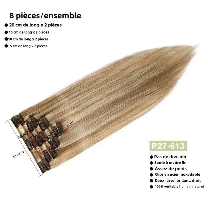 S-noilite-Extensions de Cheveux Naturels