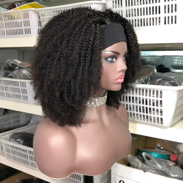 Bandeau perruque Afro crépus bouclés