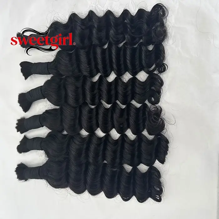 Extensions de cheveux humains ondulés