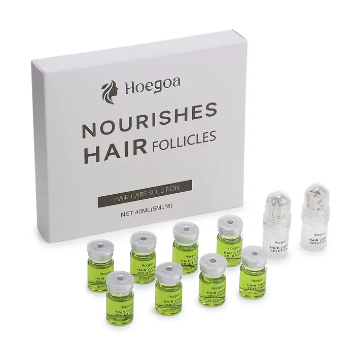 Sérum de soin essentiel pour cheveux, renforce les racines, réduit la perte, prévient la calvitie, n