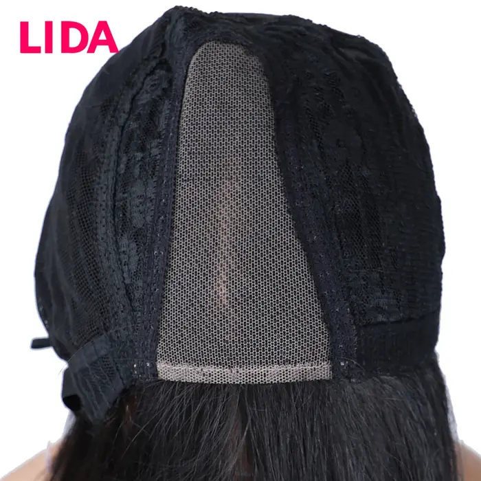 Lida cheveux humains perruque courte pour les femmes