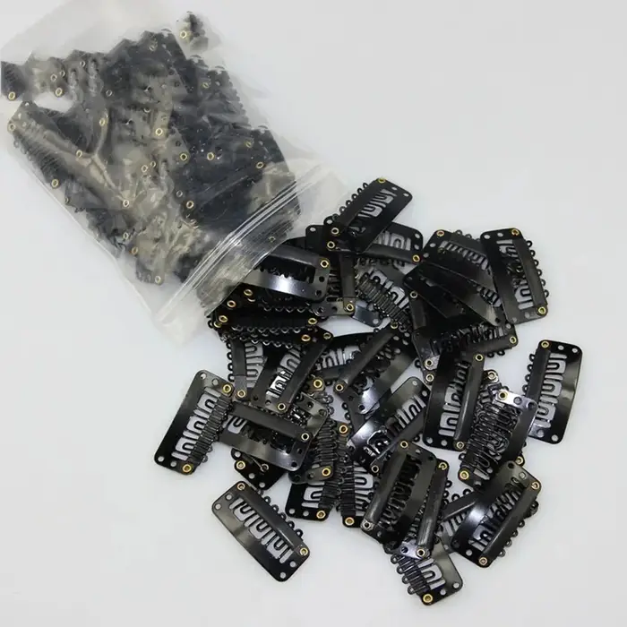 Clips pour extensions de cheveux 2.3/2.8/3.2cm