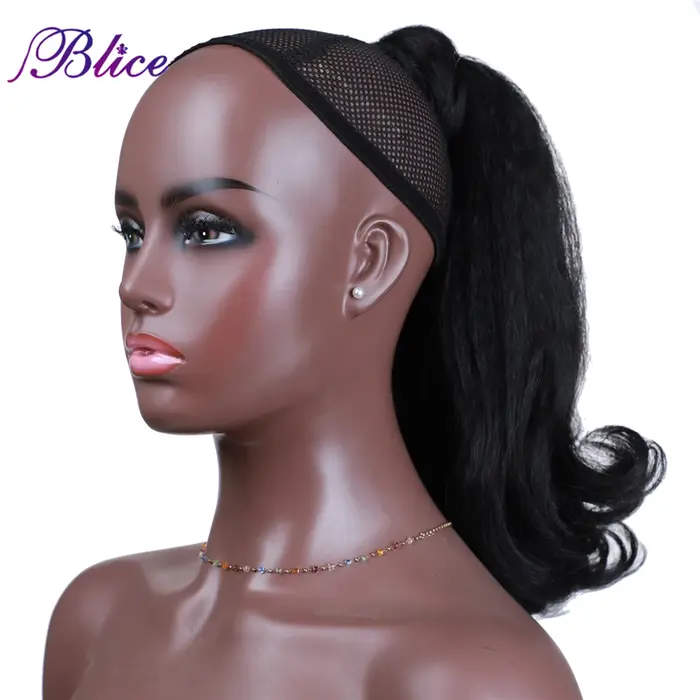 Blice-Extensions de Cheveux Synthétiques Crépus Lisses