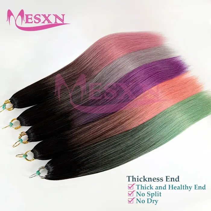 Nouvelles extensions de cheveux en plumes naturel 100% vrais