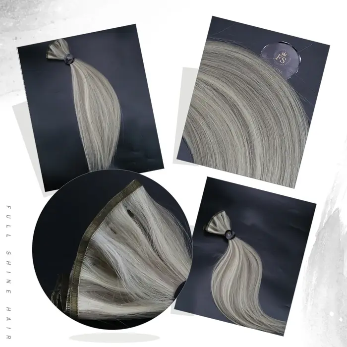 Trame plate en soie 100% naturelle pour femmes