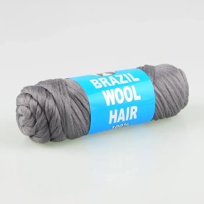 70g 1Pc Brésil laine brésilienne cheveux pour tressage désir pour fil de cheveux perruque africaine 