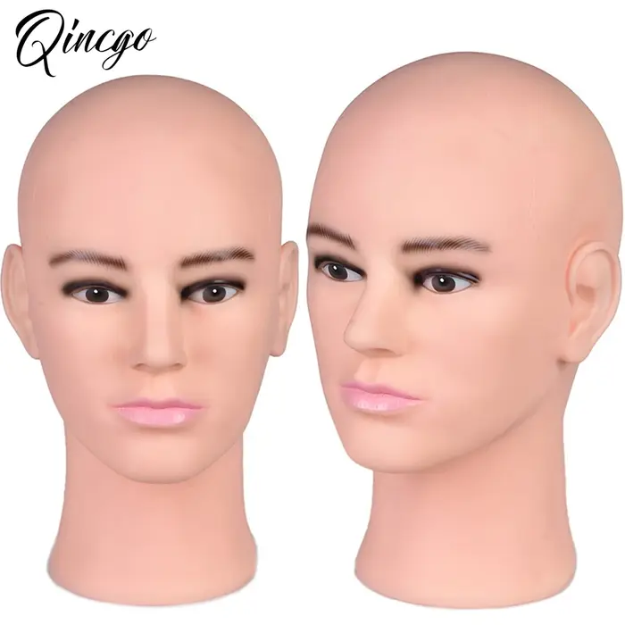 Tête de Mannequin Homme Chauve