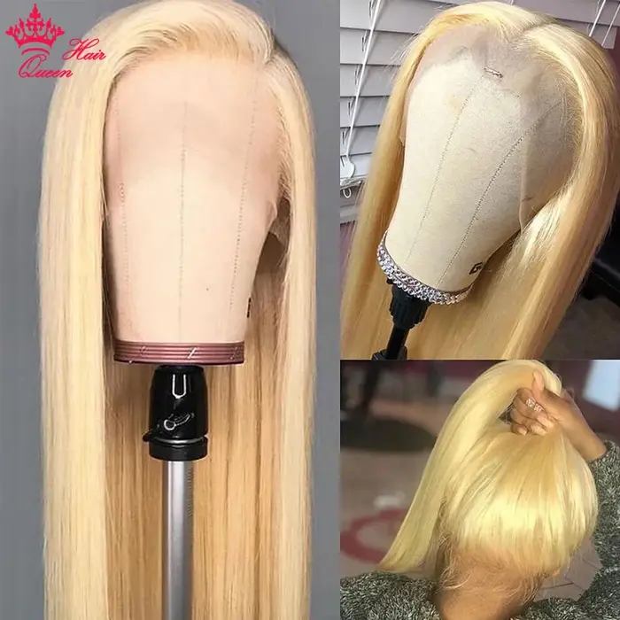 Real HD Lace 613 Blonde 13x6 13x4 Lace Full Frontal HD 5x5 Closure Wig Invisible Melt Skin Lace 100%