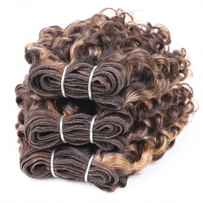 Tissage en lot brésilien Remy naturel bouclé
