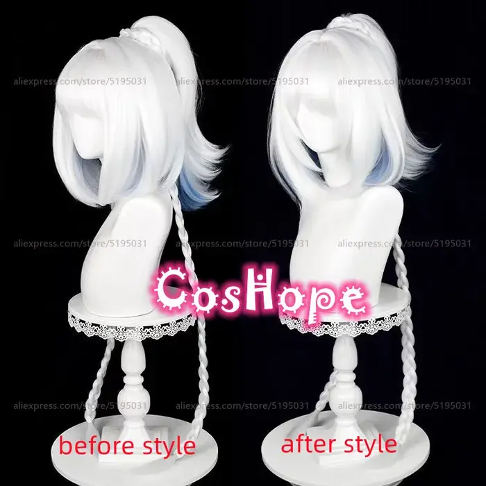 Mualani Cosplay perruque 110 cm
