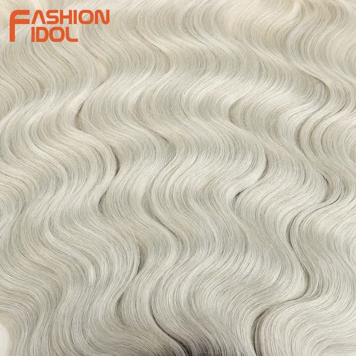 FASHION IDOL 24 pouces vague de corps Crochet tresses cheveux synthétiques pour les femmes noires va