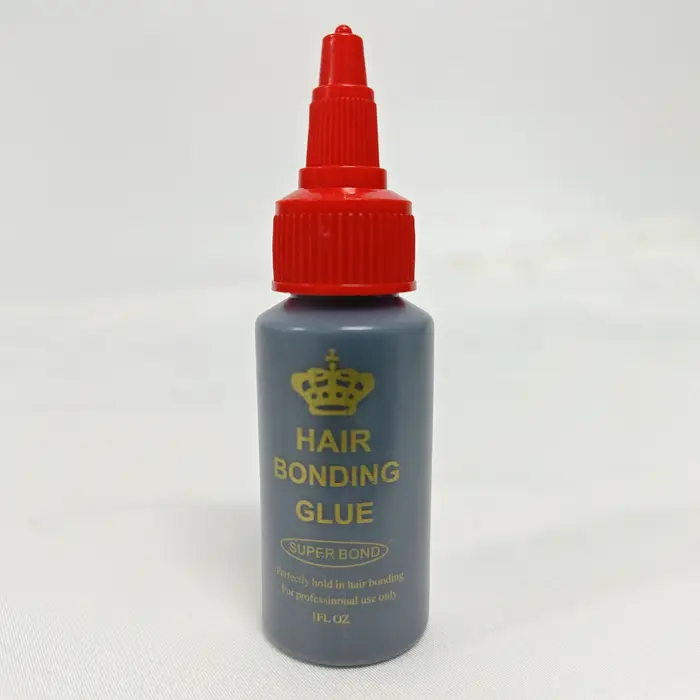 Colle adhésive forte pour perruques, résistante à l'eau, pour extensions de cheveux, postiches et ou