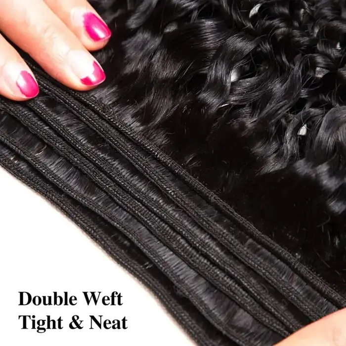 Extensions de cheveux humains ondulés pour femmes