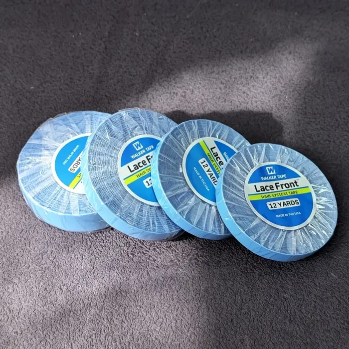 Ruban adhésif imperméable pour perruque à dentelle