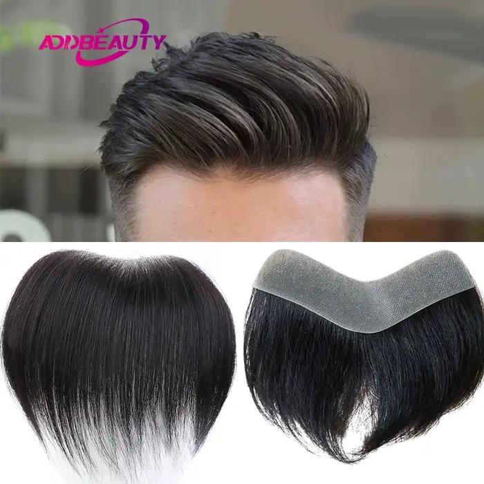 Perruque Remy 100% cheveux humains pour homme