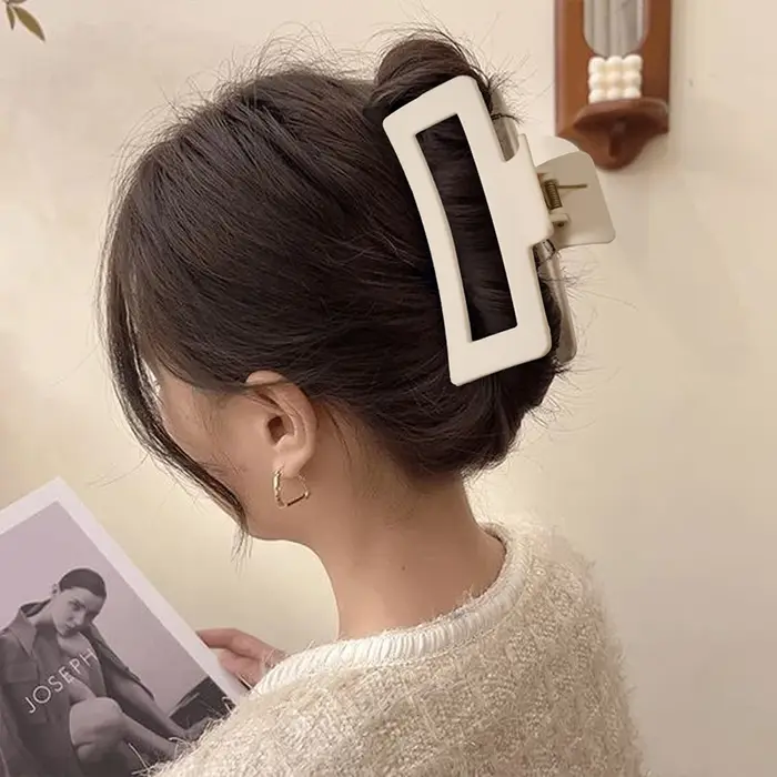 Pinces à cheveux en Silicone pour filles