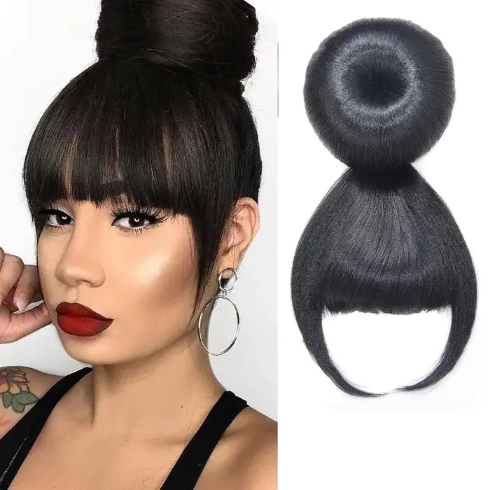 Jeedou Chignon postiche synthétique pince