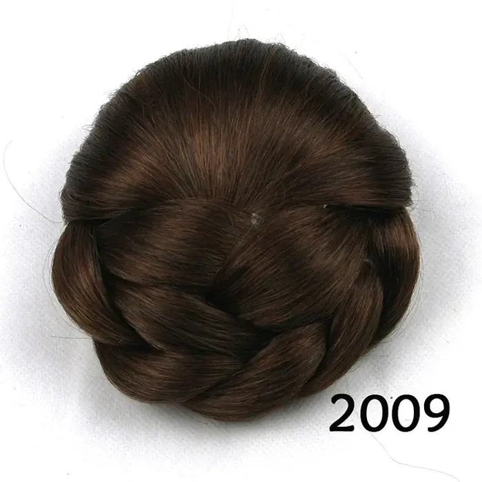 Extensions de Chignon synthétiques bouclés en désordre