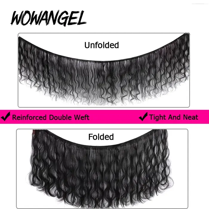 Mèches 100% naturelles Body Wave non traitées de qualité 12A, Extensions de cheveux humains pour fem