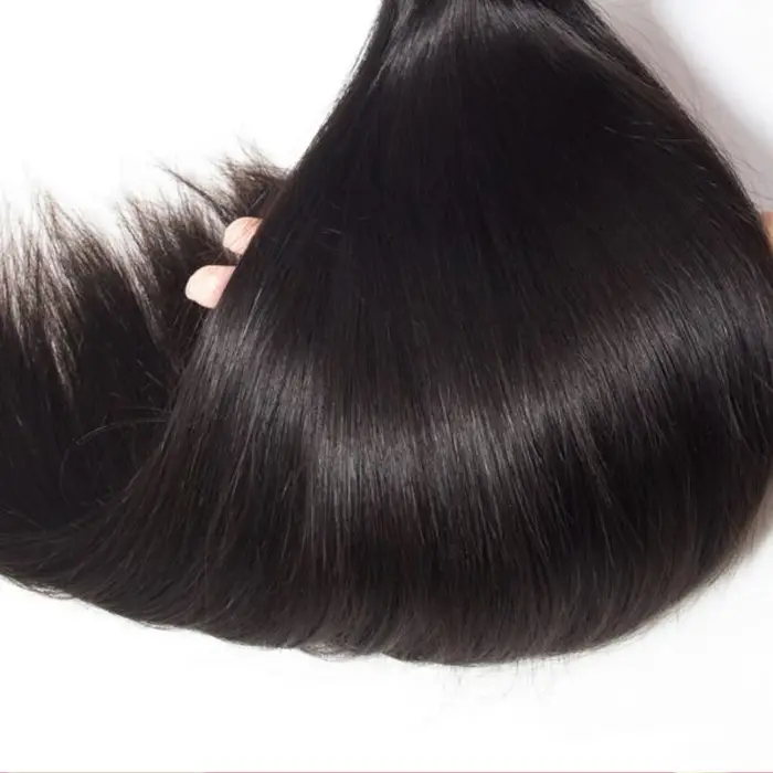 Tissage Humain Hair Lisse 28 30 32 Pouces Extensions Cheveux Humains Brésiliens Soldes Cheveux Natur