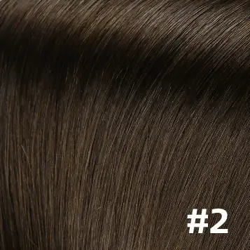 Extensions de cheveux de trame de cheveux attachés à la main 100% cheveux humains naturels droite In