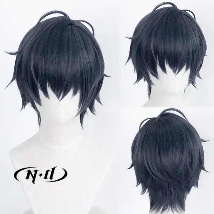 ND Liu Xiao Cosplay perruques postiche lien clic Anime