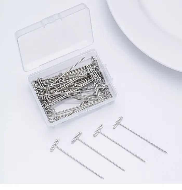 Épingles en T pour perruques