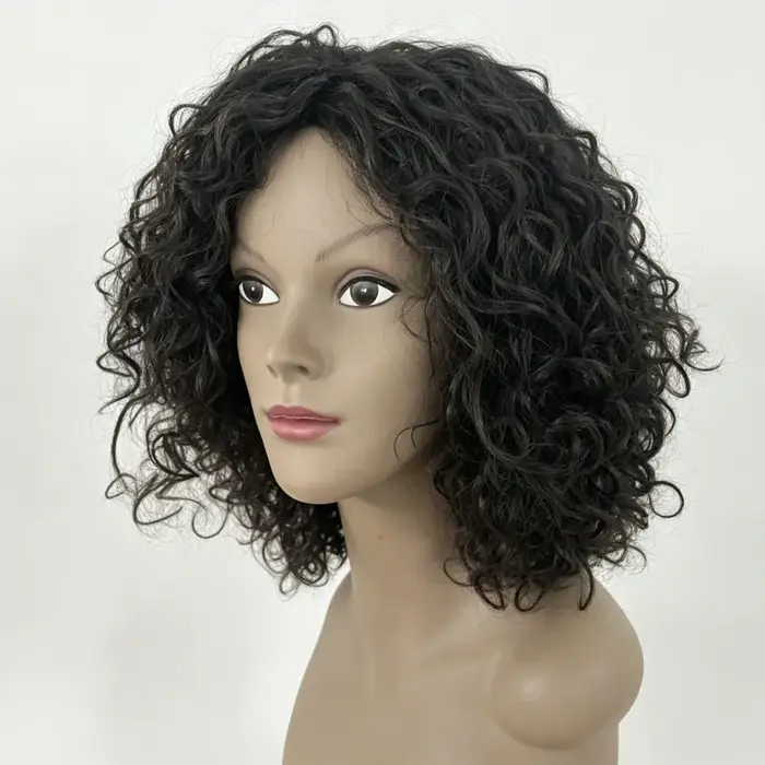Perruque brésilienne en cheveux humains pour femmes noires