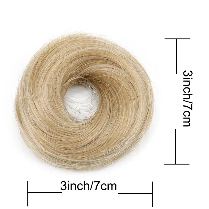 WIGSIN-Chignon synthétique avec élastique pour femmes, accessoires de coiffure, 03/Lazy