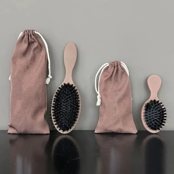 ARLANY mat poils de sanglier Extension de cheveux brosse Kit Nylon dents