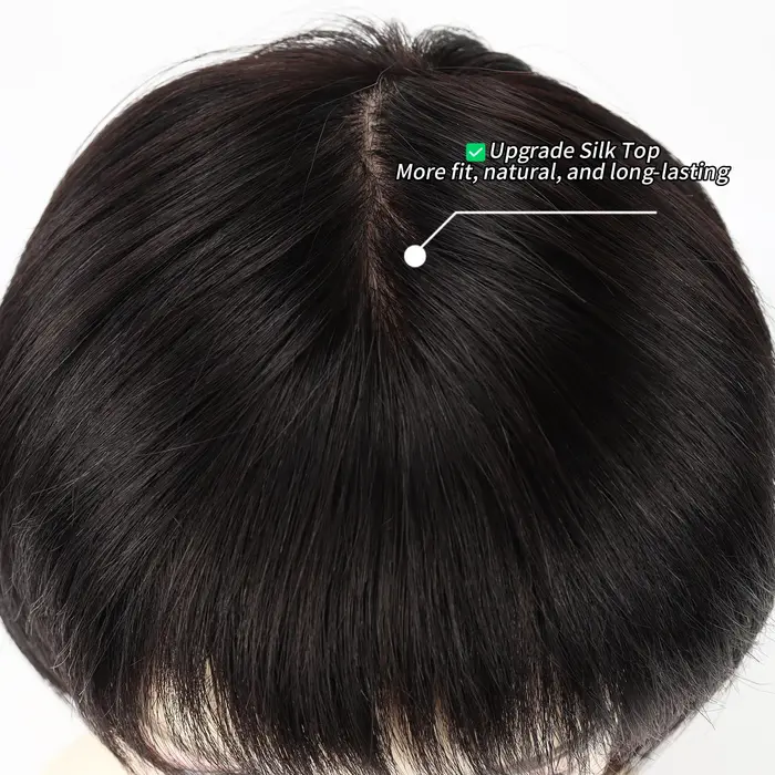 Perruque Pixie en Cheveux Humains Vierges