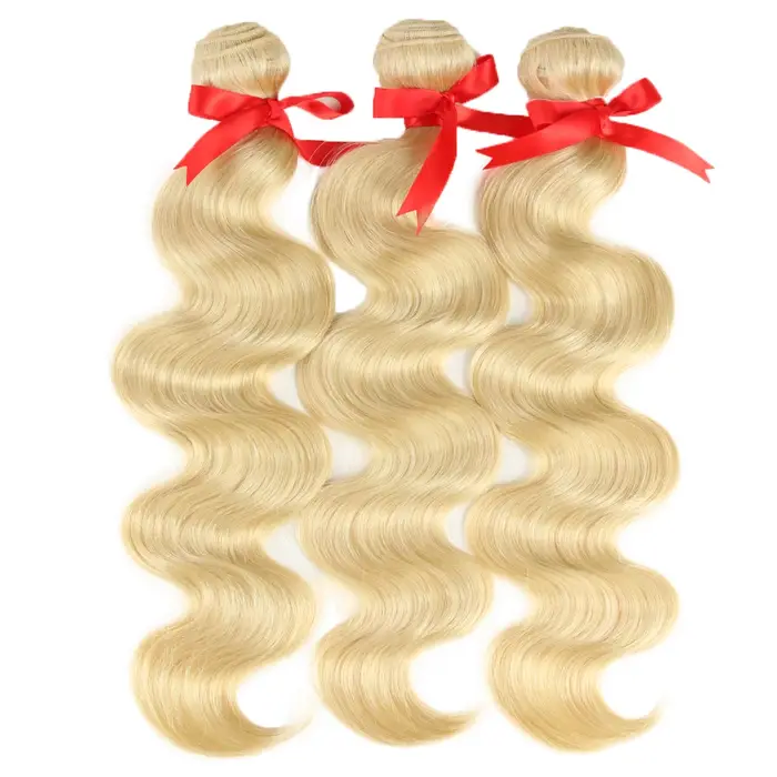 Tissage en Lot Brésilien Naturel Remy Lisse Blond 613