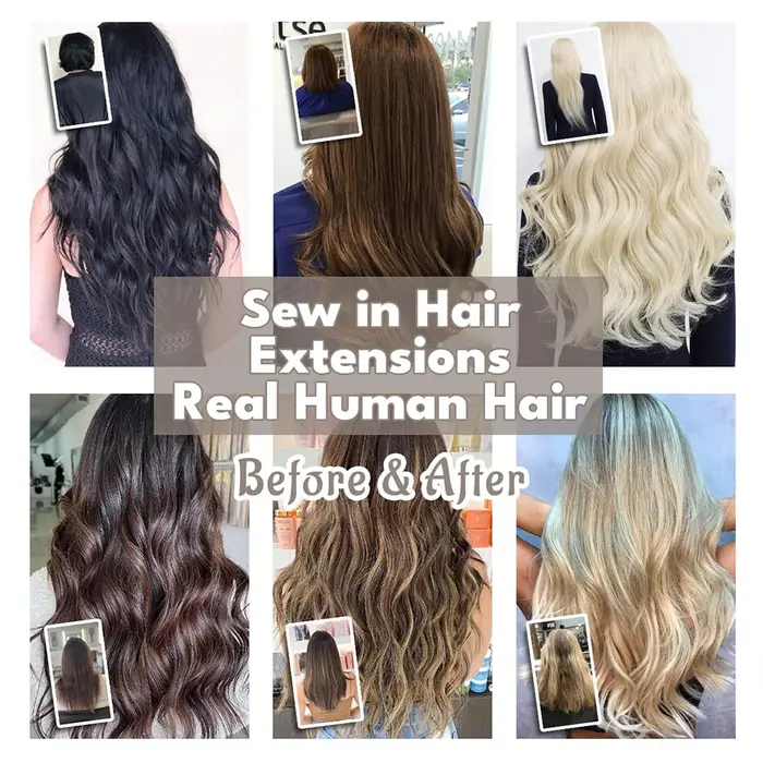 Yelo – tissage en lot 100% naturel Remy lisse et soyeux