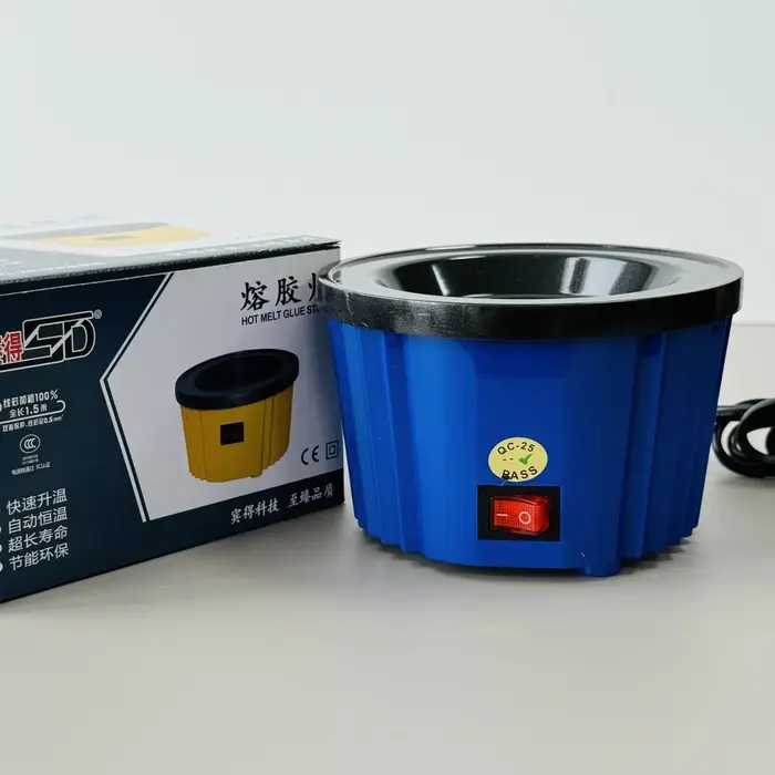 Pot de colle chaude avec 100W kératine