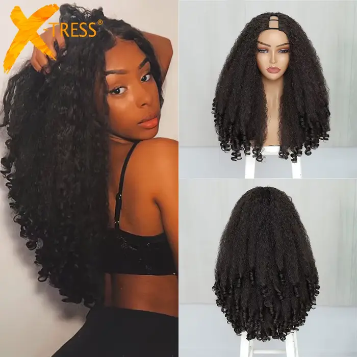 X-TRESS Afro bouclés V partie perruque