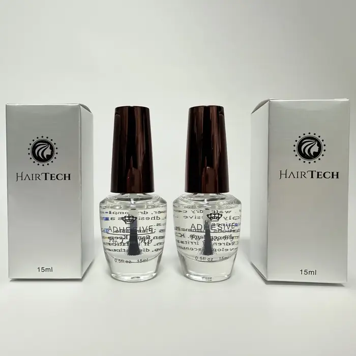 1/2 pièces 0.5FL.OZ(15ml) autocollants pour perruques en dentelle accessoire de Salon de beauté de cheveux perruque