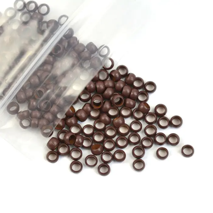 500 pièces Anneaux de cheveux de 3