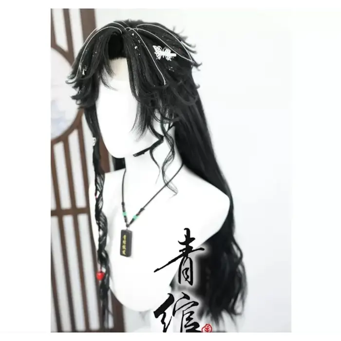 Perruque de cosplay TGCF Tian Guan Ci Fu Xie Lian Hua Cheng