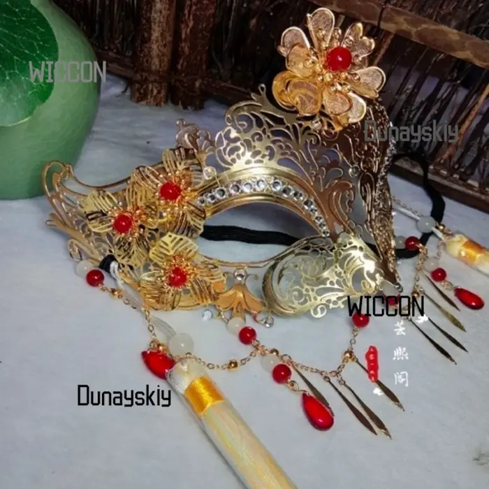 Perruque de cosplay Tian Guan Ci Fu Hua Cheng Xie Lian