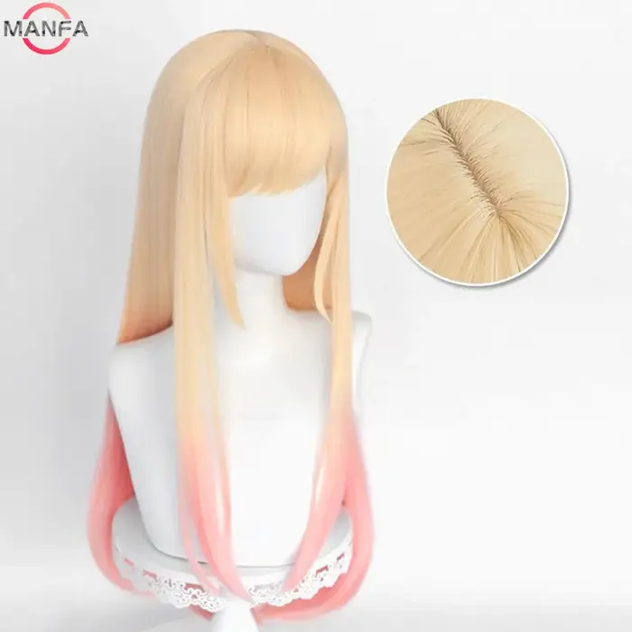 Perruque de Cosplay Anime Marin Kitagawa