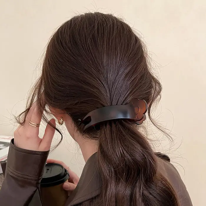 Pinces à cheveux queue de cheval haute pour femmes