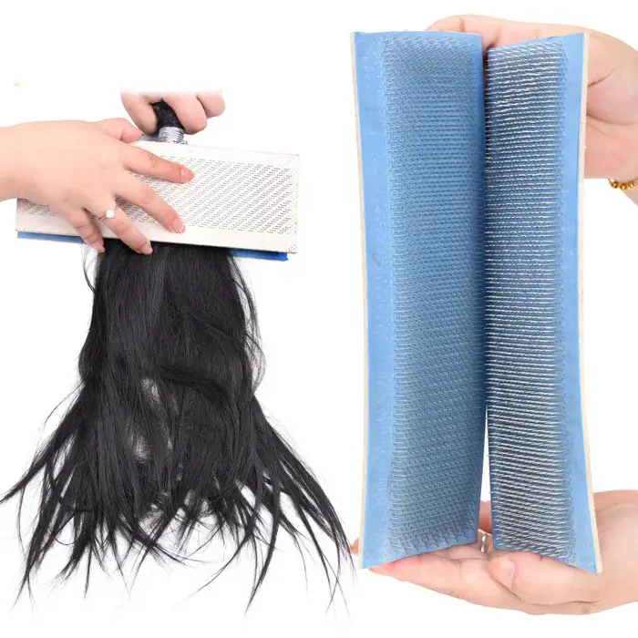 Polymères de dessin avec application d'extensions de cheveux