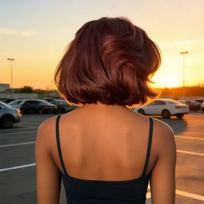 9x6 Sans Colle Dentelle Couché Cheveux Humains Perruques Rougeâtre Brun Brésilien Rebondissement Wav