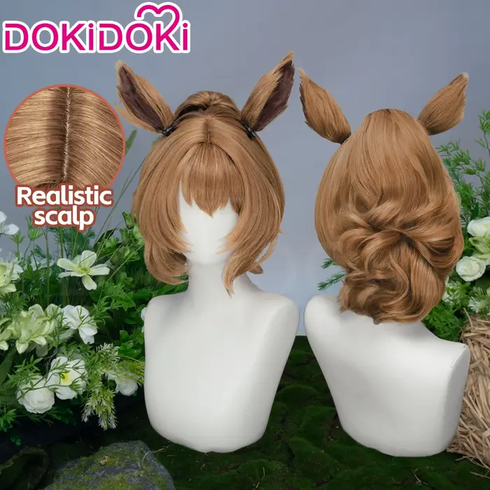 Perruque de cosplay Haru Urara Agnes Tachyon Special Week Taiki Shuttle Kitasan Black Doto