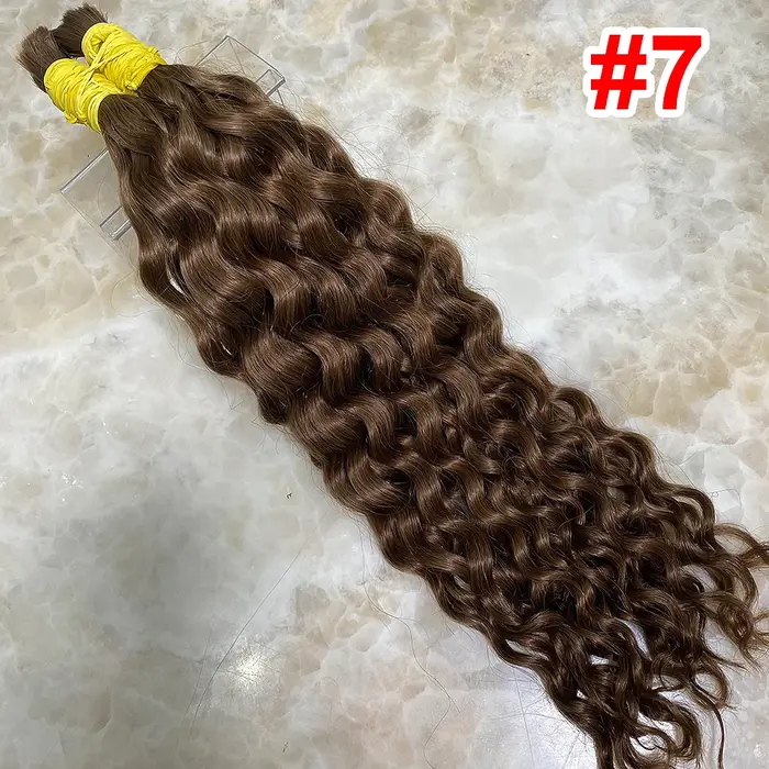 REMI Extensions de cheveux humains 100% naturels vietnamiens en vrac pour tressage